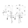 Смеситель для раковины Lemark Partner LM6547C