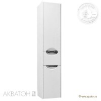 Шкаф-колонна АКВАТОН Сильва, правый дуб полярный