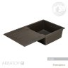 Мойка кухонная АКВАТОН Верона, кофе