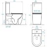 Унитаз-компакт Koller Pool Round RN-0665-RC-C + RN-0665-RC-T с сиденьем микролифт Унитаз-компакт Koller Pool Round RN-0665-RC-C + RN-0665-RC-T с сиденьем микролифт