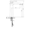 Смеситель для раковины Lemark Status LM4409C Смеситель для раковины Lemark Status LM4409C