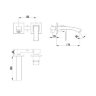 Смеситель для раковины Lemark Unit LM4526C Смеситель для раковины Lemark Unit LM4526C