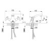 Смеситель для раковины Lemark Contour LM7406C Смеситель для раковины Lemark Contour LM7406C