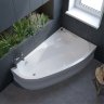 Ванна акриловая Koller Pool Nadine 150х100 R Асимметричная, белая Ванна акриловая Koller Pool Nadine 150х100 R Асимметричная, белая