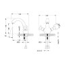 Смеситель для раковины Lemark Flora LM0106C Смеситель для раковины Lemark Flora LM0106C